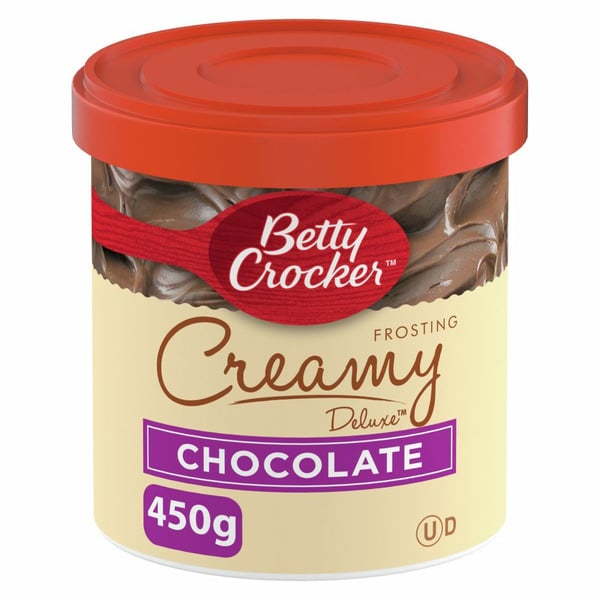 Baking Supplies & Decor Betty Crocker Creamy Deluxe Frosting, Chocolate hero