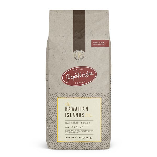 Coffee PapaNicholas Coffee Hawaiian Islands Blend, Medium Roast Ground Coffee hero