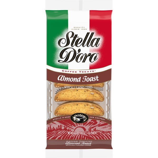 Cookies & Cakes Stella D'oro Almond Toast Coffee Treats Cookies hero