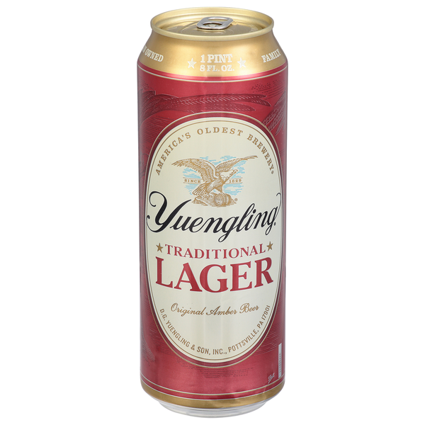 Beers & Coolers Yuengling Beer, Traditional Lager hero