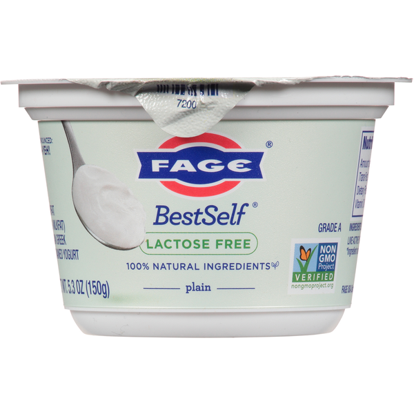 Yogurt FAGE Yogurt, Strained, Lowfat, Greek, Plain hero