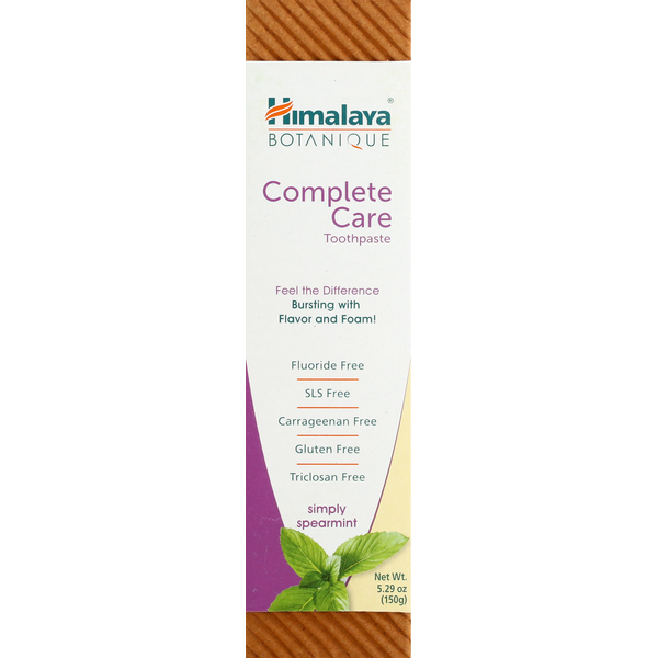 Oral Hygiene Himalaya Toothpaste, Complete Care, Simply Spearmint hero