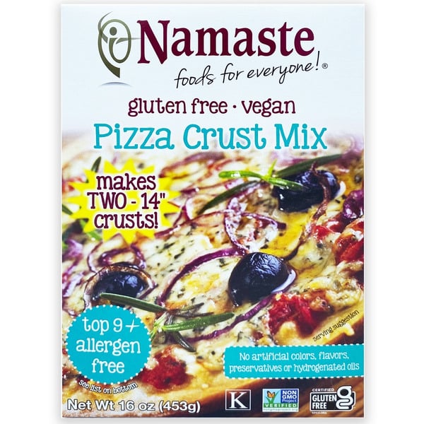 Doughs, Gelatins & Bake Mixes Namaste Foods Gluten Free Pizza Crust Mix hero