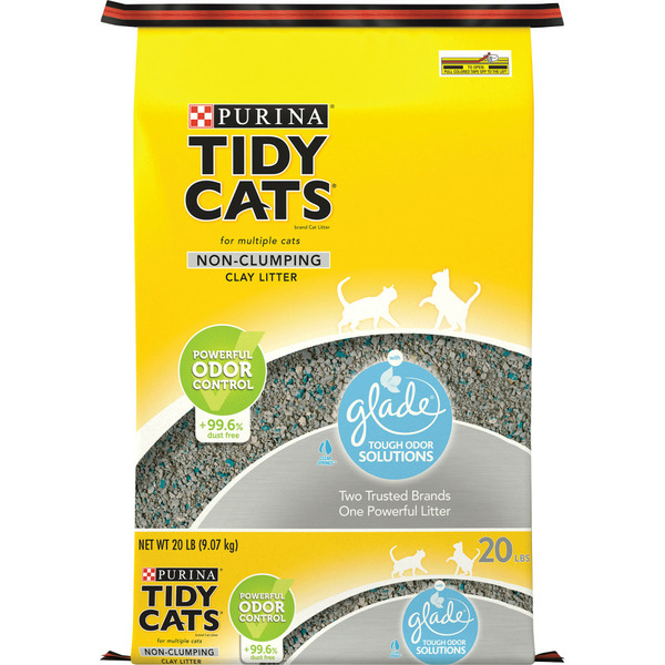 Cat Food & Care Purina Tidy Cats Non Clumping Cat Litter, Glade Clear Springs Multi Cat Litter hero