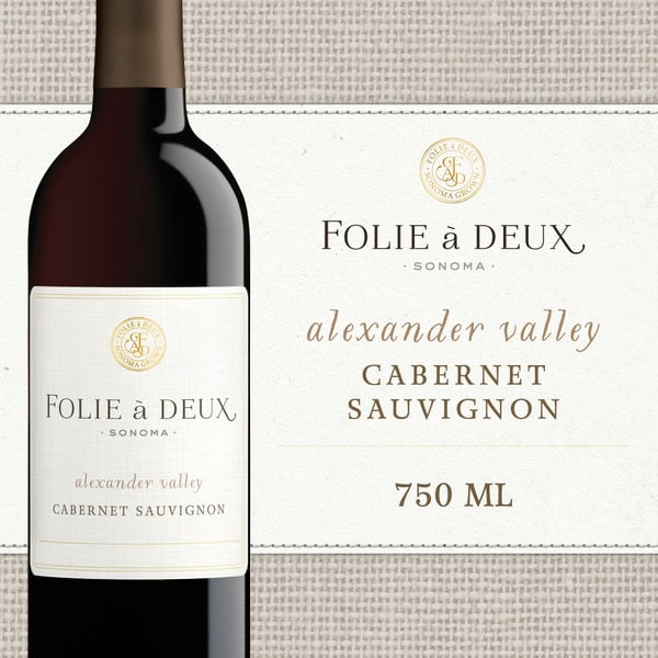 Red Wines Folie à Deux Cabernet Sauvignon Red Wine hero