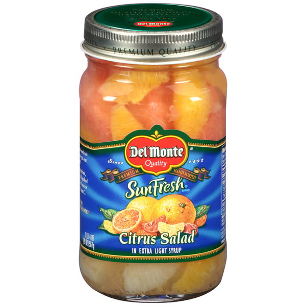 Canned Fruit & Applesauce Del Monte Citrus Salad, Extra Light Syrup hero