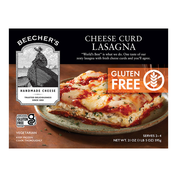 Beecher's Handmade Cheese Gluten Free Cheese Curd Lasagna hero