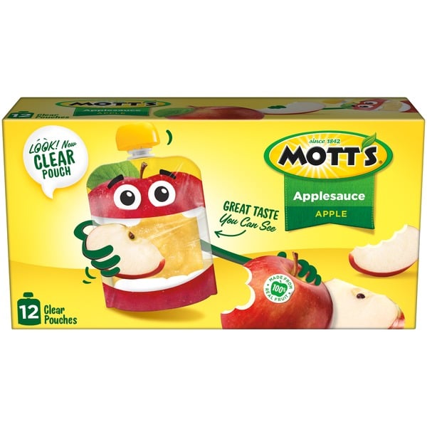 Canned Fruit & Applesauce Mott's Applesauce hero