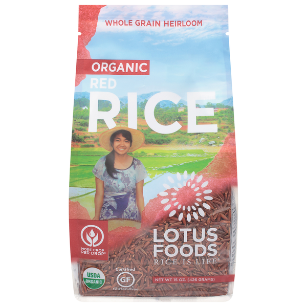 Grains, Rice & Dried Goods Lotus Foods Red Rice, Organic hero