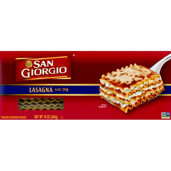 Dry Pasta San Giorgio Lasagna, No. 79 hero