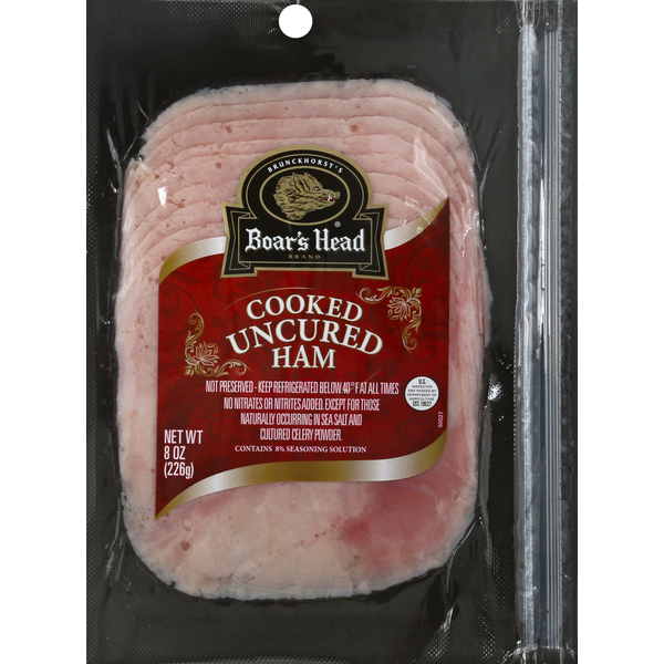 Deli Meats Boar's Head Cooked Uncured Ham hero