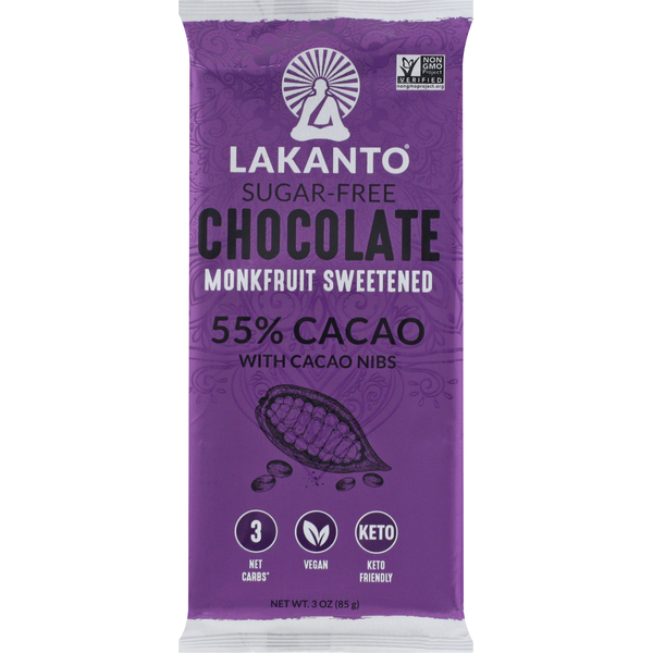 Candy & Chocolate Lakanto Chocolate Bars, Sugar-Free hero