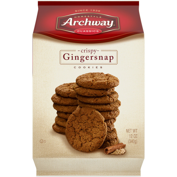 Cookies & Cakes Archway Crispy Gingersnap Cookies hero