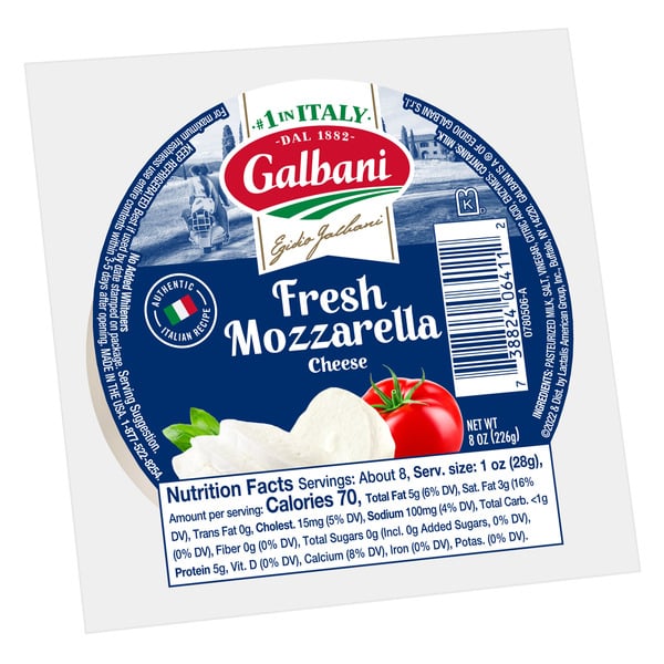 Packaged Cheese Galbani Fresh Mozzarella Ball hero