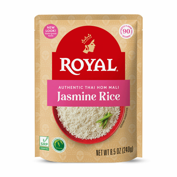 Grains, Rice & Dried Goods Royal Ready to Eat Microwave Rice White Jasmine Flavor hero