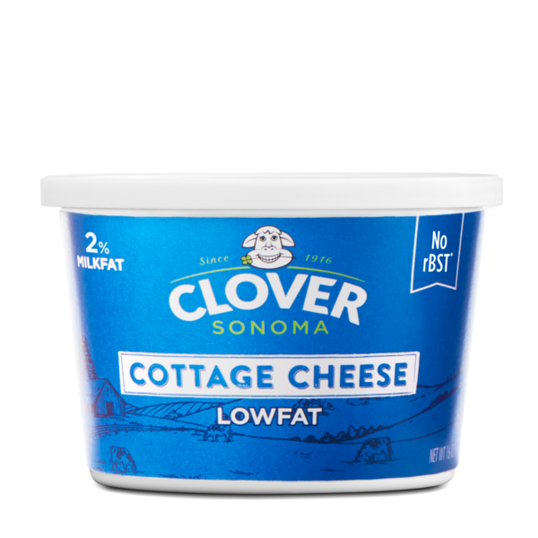 Other Creams & Cheeses Clover Sonoma Conventional Cottage Cheese Lowfat 2% Milkfat hero