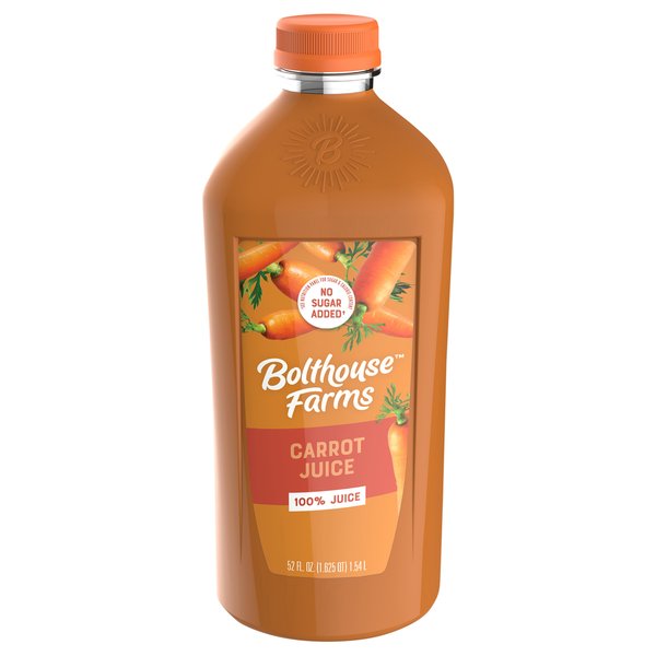 Refrigerated Bolthouse Farms 100% Carrot Juice hero