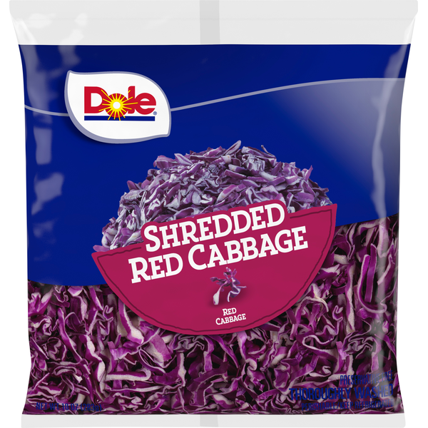 Fresh Vegetables Dole Shredded Red Cabbage hero