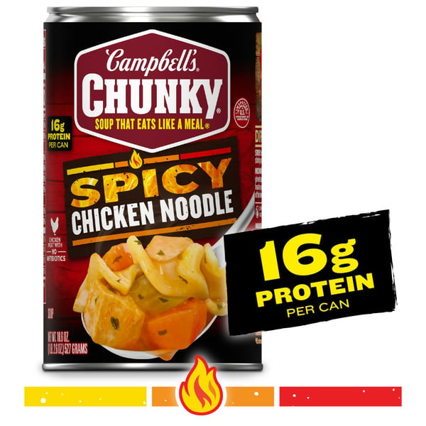 Instant Foods Campbell's Spicy Chicken Noodle Soup hero