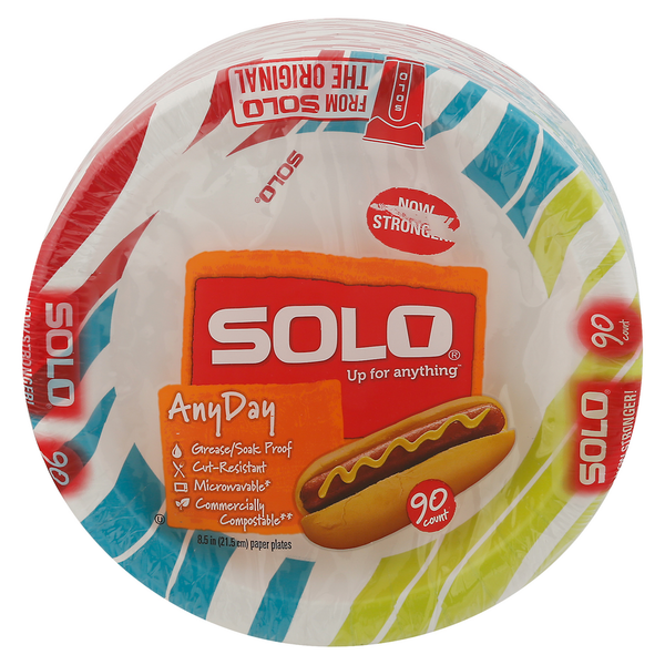 More Household SOLO Paper Plates, Any Day hero