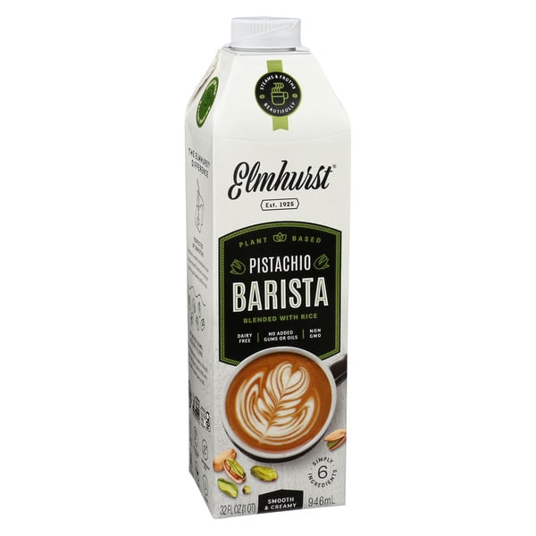 Soy & Lactose-Free Elmhurst Barista Edition Pistachio Milk hero