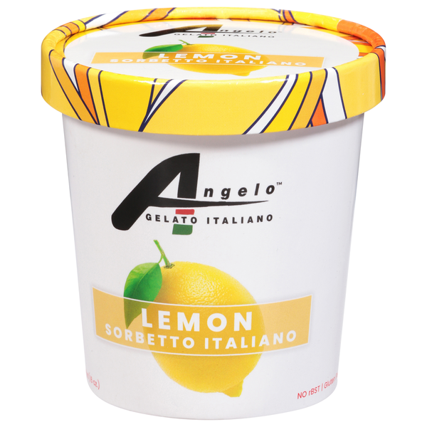 Ice Cream & Ice Angelo Gelato Italiano Sorbetto Italiano, Lemon hero