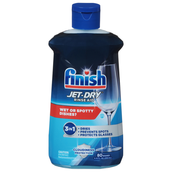 Dish Detergents Finish Dishwasher Rinse Agent and Drying Agent hero