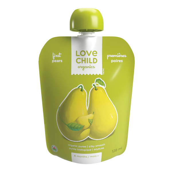 Baby Food, Snacks, & Formula Love Child Organics First Pears hero