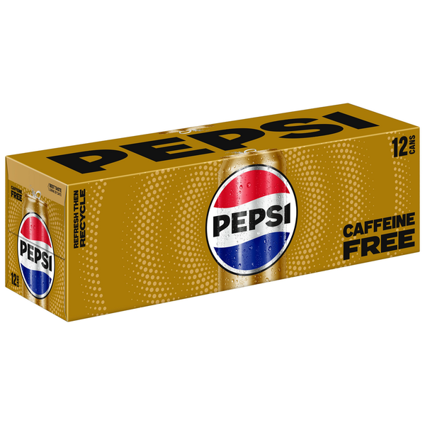 Soft Drinks Pepsi Cola, Caffeine Free hero