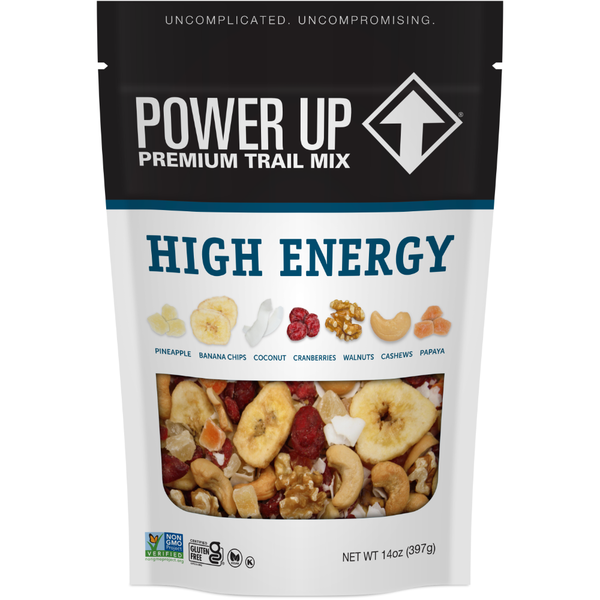 Nuts, Seeds & Dried Fruit Power Up Premium Trail Mix High Energy hero