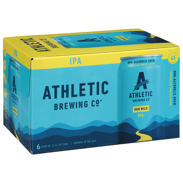 Non-Alcoholic Beer & Wine Athletic Brewing Co. Run Wild Non-Alcoholic IPA hero