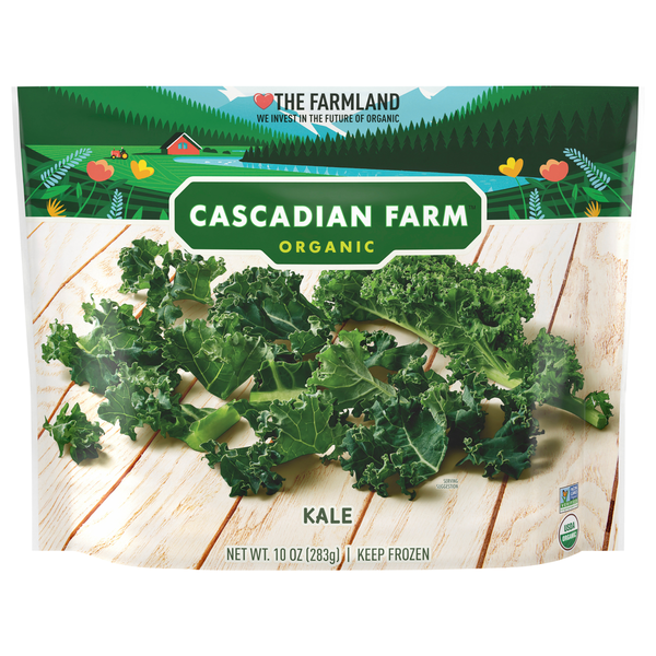 Packaged Vegetables & Fruits Cascadian Farm Kale hero