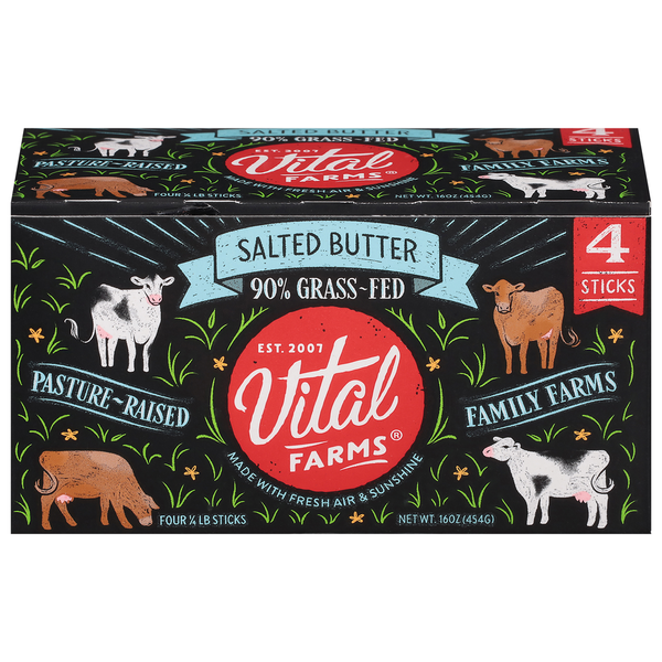 Butter Butter, Salted, 90% Grass-Fed, Pasture-Raised hero