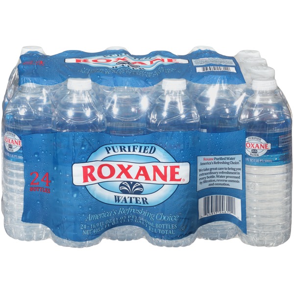 Water, Seltzer & Sparkling Water Roxane® Purified Water hero