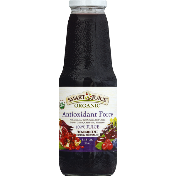 Juice & Nectars SMART JUICE 100% Juice, Organic, Antioxidant Force hero