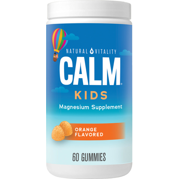 Vitamins & Supplements Natural Vitality Kids Magnesium Supplement Gummies hero