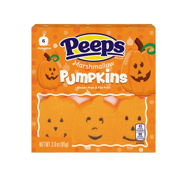 Candy & Chocolate PEEPS Halloween Marshmallow Pumpkins hero