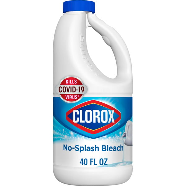 Cleaning Products and Supplies Clorox Splash-Less® Bleach1, Disinfecting, Kills 99.9% of Bacteria and Viruses, Regular hero