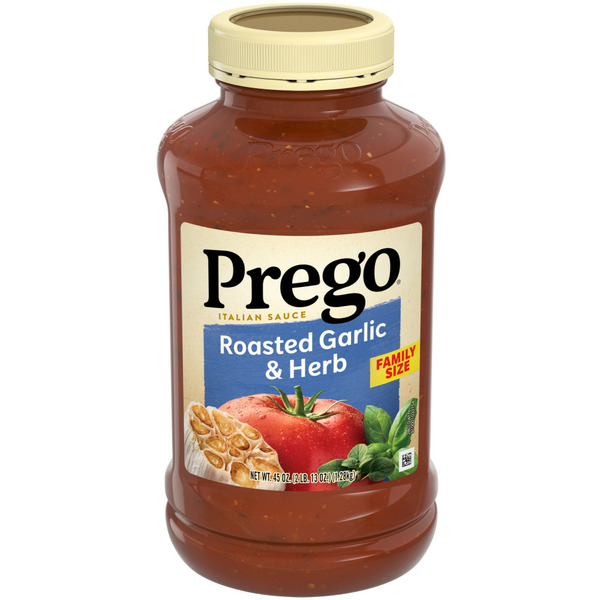 Pasta Sauce Prego Roasted Garlic and Herb Pasta Sauce hero