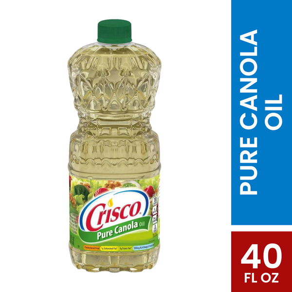 Salad Dressing, Oils & Vinegars Crisco Pure Canola Oil hero