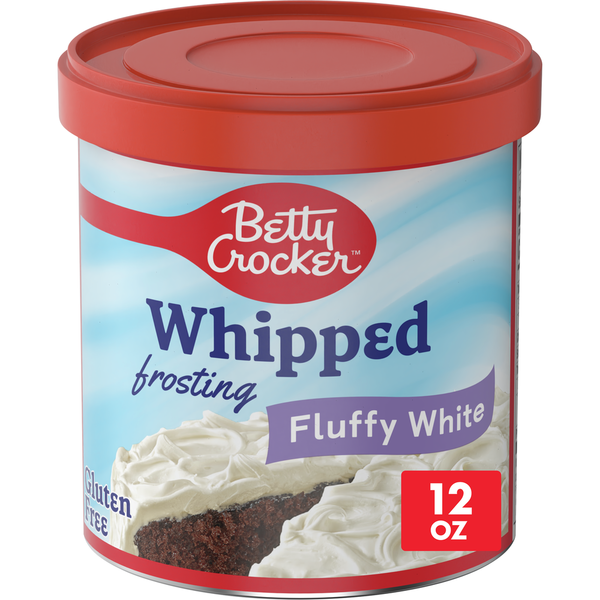 Baking Supplies & Decor Betty Crocker Gluten Free Whipped Fluffy White Frosting hero