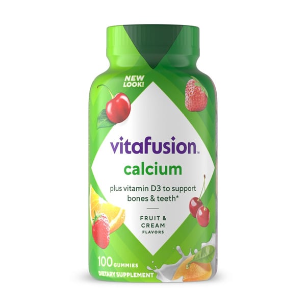 Vitamins & Supplements vitafusion Calcium Gummy Vitamins hero