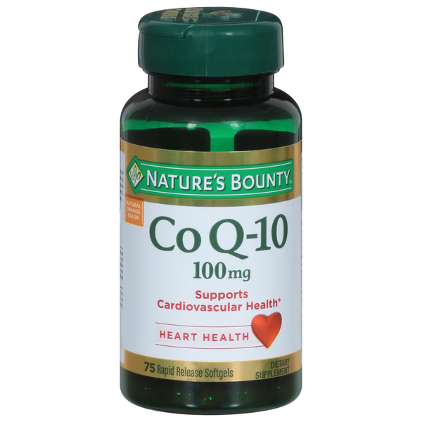 Vitamins & Supplements Nature's Bounty Co Q-10 Softgels hero