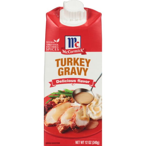 Instant Foods McCormick® Simply Better Turkey Gravy hero