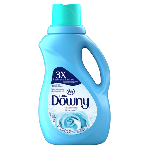 Laundry Downy Ultra Liquid Fabric Conditioner Fabric Softener, Clean Breeze hero