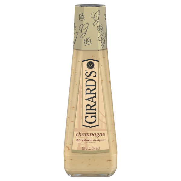 Salad Dressing & Toppings Girard's Vinaigrette, Champagne hero