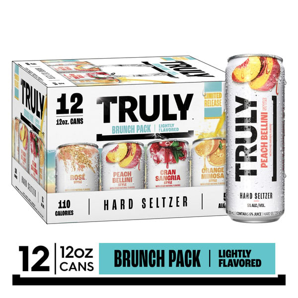 Water, Seltzer & Sparkling Water Truly Hard Seltzer Brunch Pack Variety hero