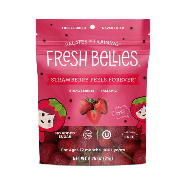 Baby Food & Formula Fresh Bellies Strawberry Feels Forever hero