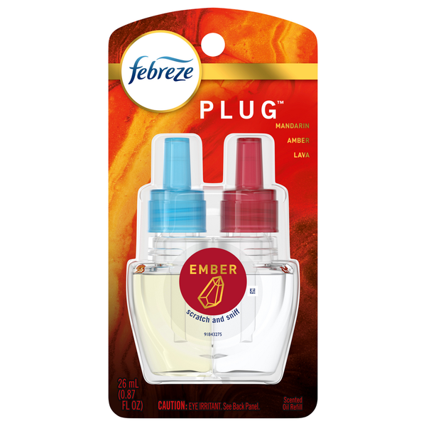 Air Fresheners & Candles Febreze Scented Oil Refill, Ember hero