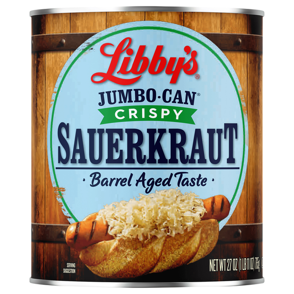 Pickled Goods & Olives Libby's Sauerkraut, Crispy, Jumbo-Can hero